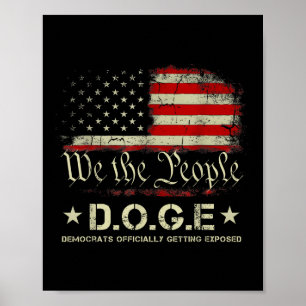 Poster Les Démocrates Doge Se Font Officiellement Exposer