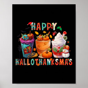 Poster Les Derniers Amateurs Heureux Hallothanksmas Citro