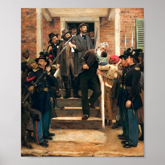 Poster Les Derniers moments de John Brown - Thomas Hovend (Devant)