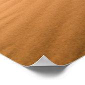 Poster Les déserts | Crâne de vache Dunes de sable ondulé (Coin)