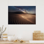 Poster Les déserts | Ordos City Mongolie Chine (Cuisine)