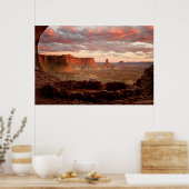 Poster Les déserts | Parc national des Canyonlands Utah (Cuisine)