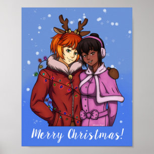 Poster Les Deux de Christmas