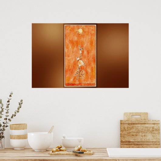 Poster Les Deux et le Soleil (Cuisine)