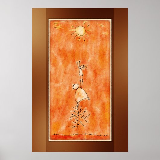 Poster Les Deux et le Soleil (Devant)