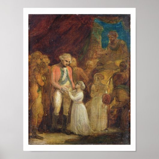 Poster Les deux fils de Tipu Sahib, Sultan de Mysore, Bei (Devant)