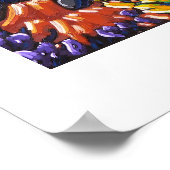 Poster Les deux géants de l'affiche au sommet d'une colli (Coin)