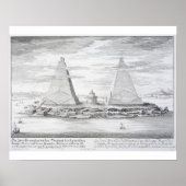 Poster Les Deux Pyramides de Moeris (Devant)