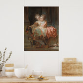 Poster Les Deux Soeurs - Jean-Honoré Fragonard (Cuisine)