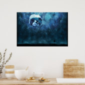 Poster Les Deux sur la Lune (Cuisine)