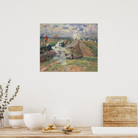 Poster Les deux trains (Cuisine)