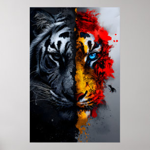 Poster Les Deux Visages du Tigre