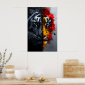 Poster Les deux visages du tigre (Cuisine)