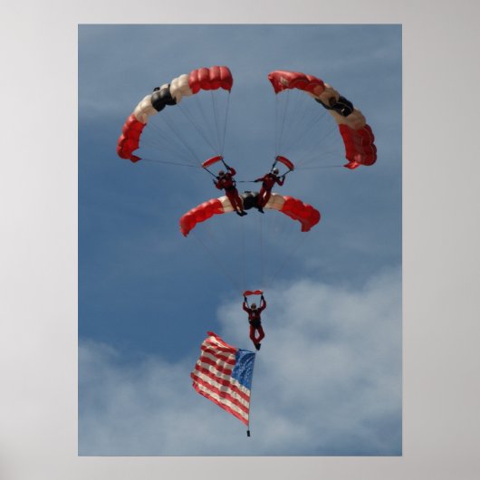 Poster Les diables rouges britanniques. (Devant)