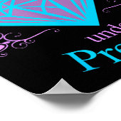 Poster Les Diamants Sont Créés Sous Pression - Motivation (Coin)