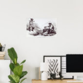 Poster Les Diggers d'or australiens (Bureau à domicile)