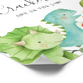 Poster Les Dinosaures Devinent Combien De Crackers Animau (Coin)