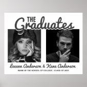 Poster Les diplômés | Double Bienvenue à la remise des di (Devant)