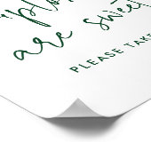 Poster Les Diplômes Vert Moderne Sont Doux Graduation Par (Coin)