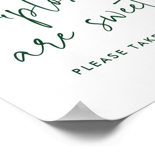 Poster Les Diplômes Vert Moderne Sont Doux Graduation Par (Coin)