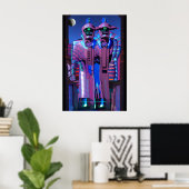 Poster Les dirigeants (Bureau à domicile)