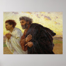 Les disciples qui courent au sépulcre par Burnand