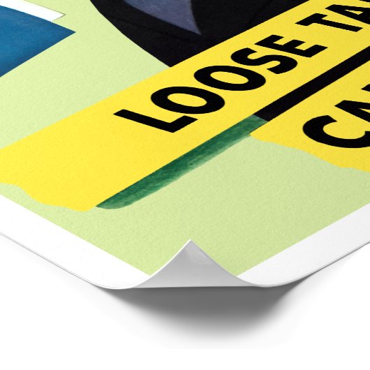 Poster Les discours perdants peuvent coûter des vies - 2È (Coin)