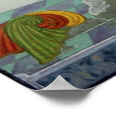 Poster Les divinités hindoues Krishna et Radha (Coin)