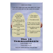 Poster Les dix commandements (Devant)