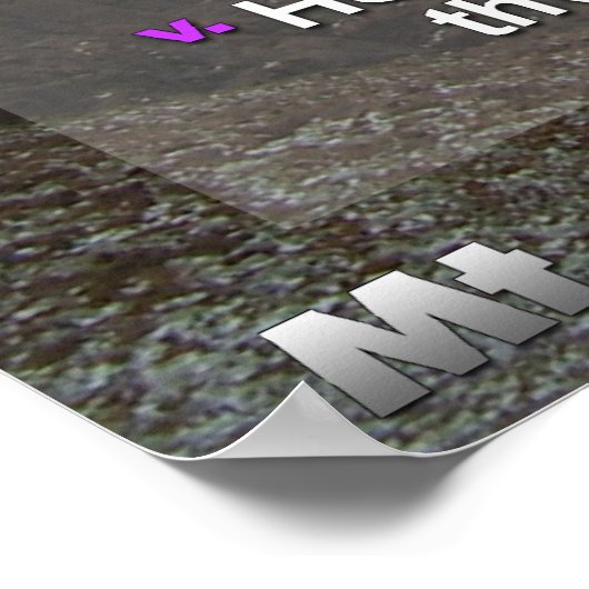 Poster Les dix commandements sur le mont Sinaï (Coin)