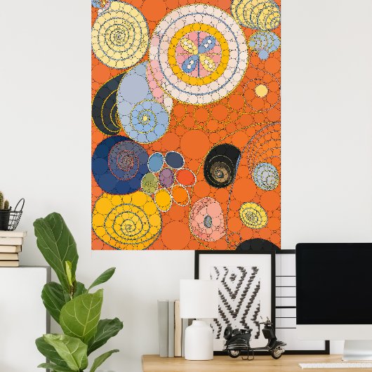 Poster Les dix plus grandes, no 4 par After Hilma af Klin (Bureau à domicile)