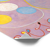 Poster Les dix plus grands, Groupe IV, No 8 par Hilma af  (Coin)
