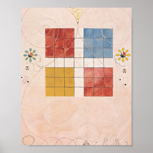 Poster Les Dix Plus Grands N° 10 | Hilma af Klint (Devant)