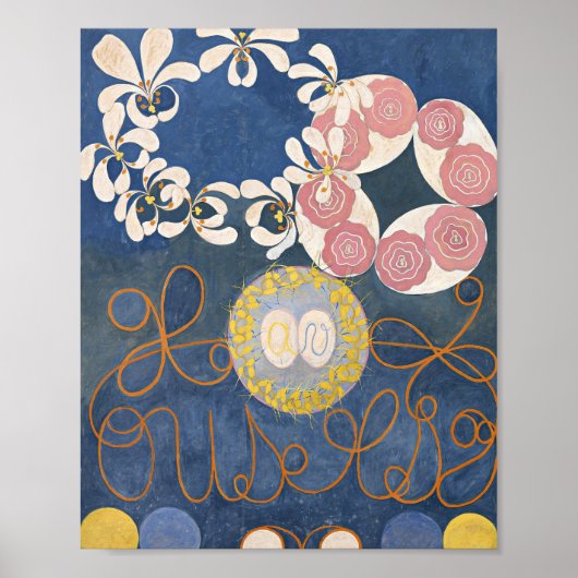 Poster Les Dix Plus Grands N° 1 | Hilma af Klint (Devant)