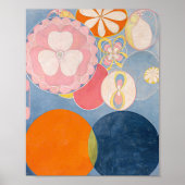 Poster Les dix plus grands n° 2 | Hilma af Klint (Devant)