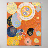 Poster Les dix plus grands n° 3 | Hilma af Klint (Devant)