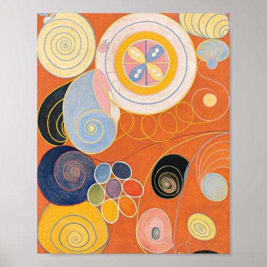 Poster Les dix plus grands n° 3 | Hilma af Klint (Devant)