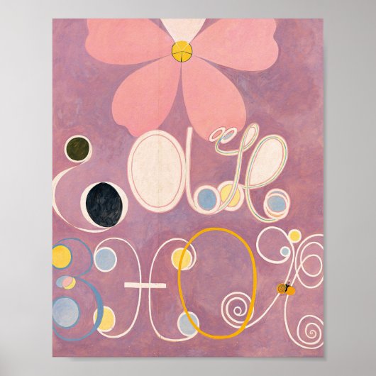 Poster Les Dix Plus Grands N° 5 | Hilma af Klint (Devant)