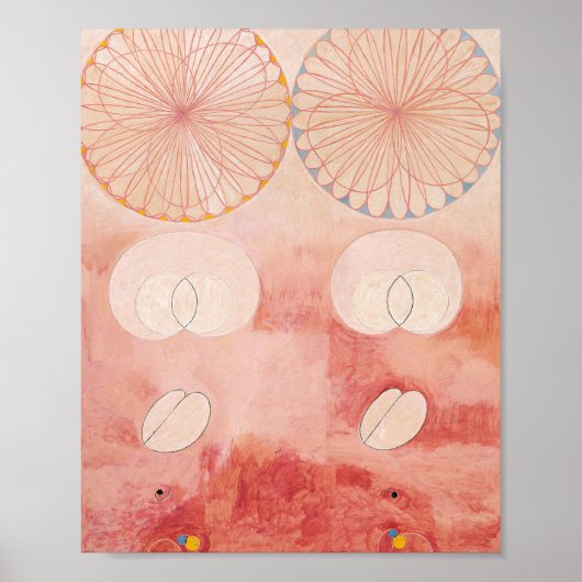 Poster Les Dix Plus Grands N° 9 | Hilma af Klint (Devant)