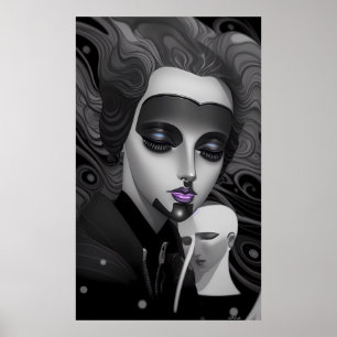 Poster Les Dormeurs Ken Gage Art