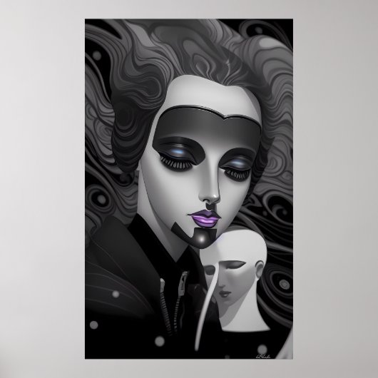 Poster Les Dormeurs Ken Gage Art (Devant)