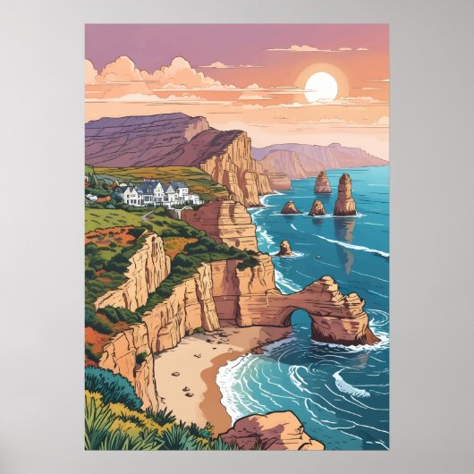 Poster Les douze apôtres Victoria (Devant)