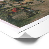 Poster Les douze mois de l'année : janvier, février, (Coin)