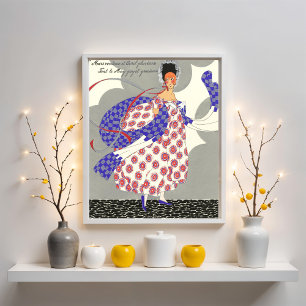 Poster Les douze mois de l'année : Ventose