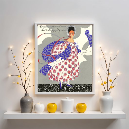 Poster Les douze mois de l'année : Ventose