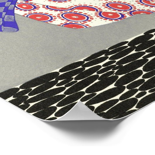 Poster Les douze mois de l'année : Ventose (Coin)