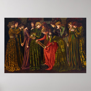 Poster Les douze princesses dansantes de Gustave Stevens