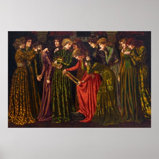 Poster Les douze princesses dansantes de Gustave Stevens (Devant)