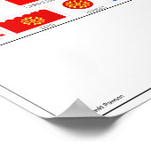 Poster Les drapeaux régionaux et ministériels de la Franc (Coin)