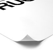 POSTER LES DROGUES DISENT NON (Coin)